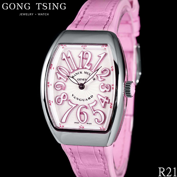 法蘭克穆勒     Franck Muller V32 QZ FM 女錶 VANGURD系列 石英機芯 32mm 未使用新品